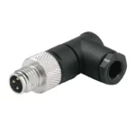 SAISW-M8-3P(TL) Conector macho acodado M8 3P Conexión por soldadura IP67