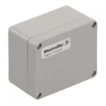 KLIPPON Caja de bornes de poliester 75Hx110Wx55Dmm IP66 RAL 7035 1 pieza