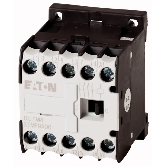 DILEM4(230V50HZ,240V60HZ) Mini contactor tetrapolar 240VCA 9A IP20