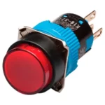 P MOM IL REDONROJO 24VDC DE 16MM DPDT 3A