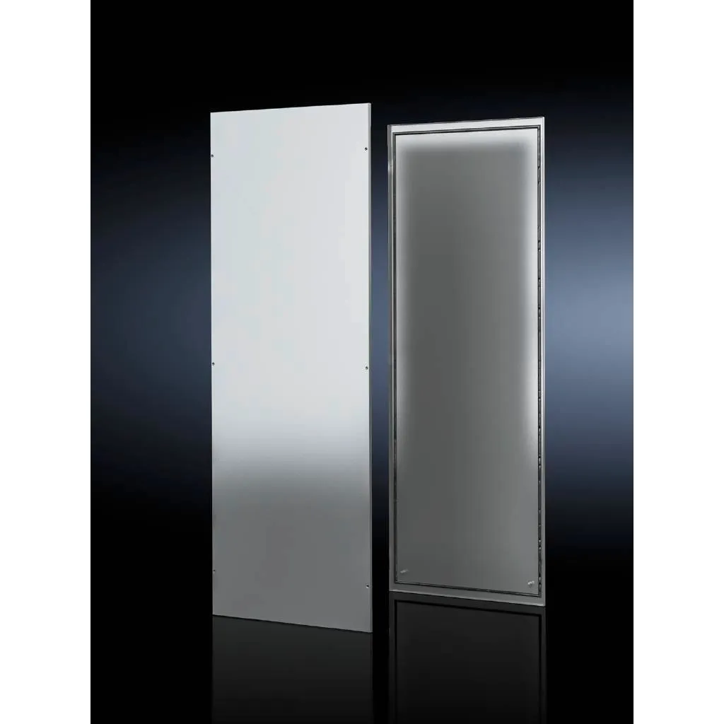 TS Laterales atornillables de chapa de acero 2000Hx800Dmm 2 piezas RAL 7035
