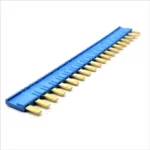 Puente de 20 terminales color azul 6A 250V para usarse con S38.21/51…, S93