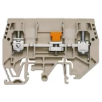 WTL 6/1 EN Clema de medición seccionable 6mm² 20-8AWG 41A 630VCA Beige