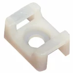 Base atornillada para cinchos 10Hx15Wmm 100Pz Natural