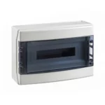 06280 Ecology Caja de distribución Sobreponer 18M 286Hx418Wx148Dmm IP65 V/Transp