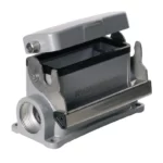 HDC 16B SDLU 1PG21G Base cerrada con tapa 16P 1Gancho Grupo 6 1xPG21 IP65