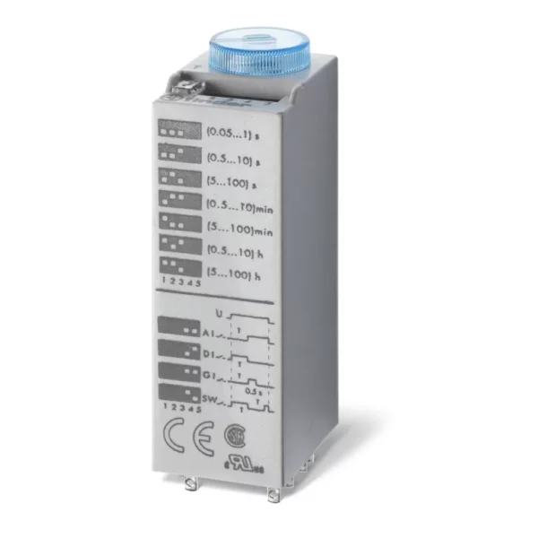 Temporizador enchufable multifunción 24VAC/DC 2NA2NC 10A 250V