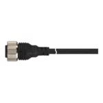 CID9S-10 Cable con conector hembra recto para encoder M17 9P 9 hilos 10mt IP68