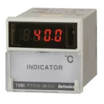 T3SI-N4NP4C Indicador de temperatura octal 48WX48H 0-400°C tipo-PT100 100-240VCA