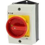 T0-1-8200/I1/SVB Interruptor CAM principal Maneta roja 1P 20A con caja IP65.