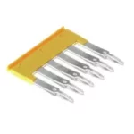 ZQV 2.5/6 Puente enchufable amarillo de 6 polos para WDU/ZDU/ZDK… de 2.5 mm²