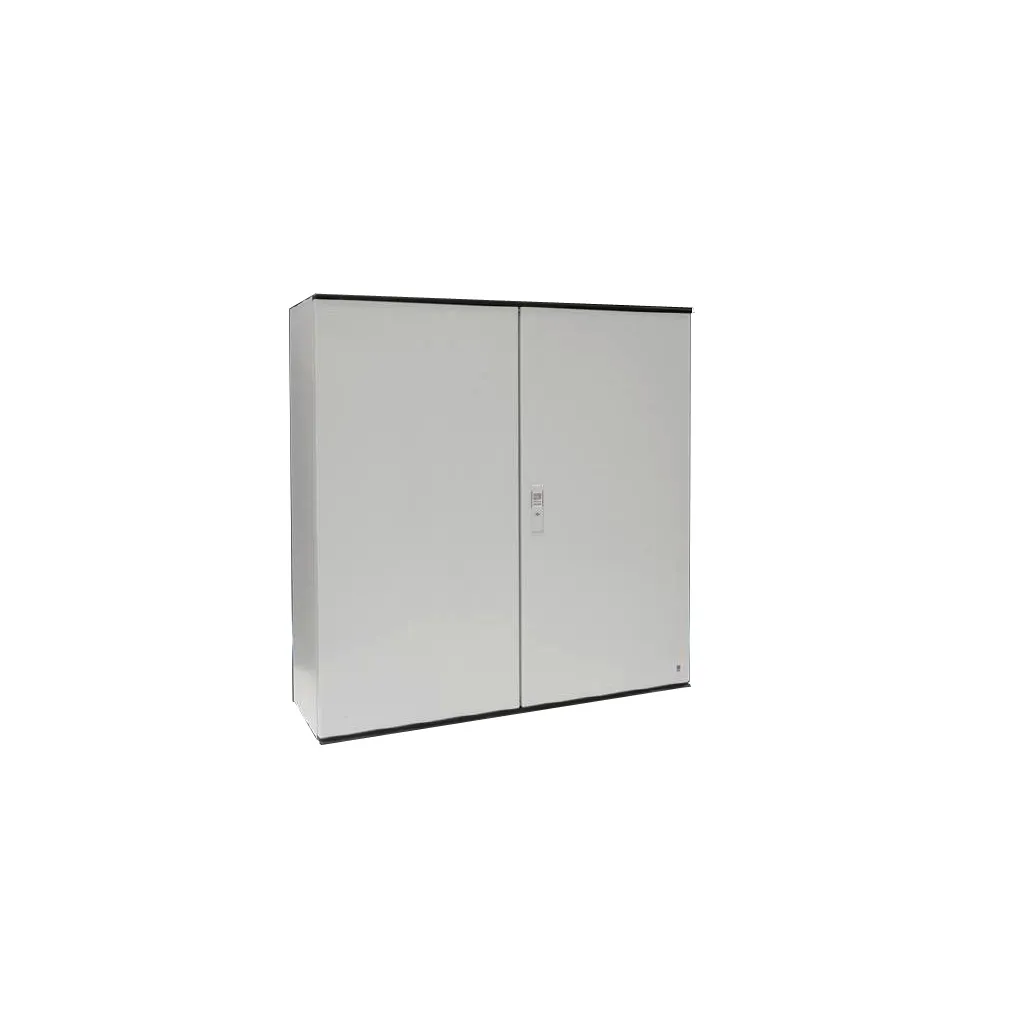 KS Gabinete mural de poliester 2P 100Hx100Wx300Dmm RAL7035 IP66 NEMA 4X