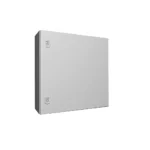 AX Gabinete mural de chapa de acero 1P 600Hx600Wx210Dmm RAL7035 IP66 NEMA 4