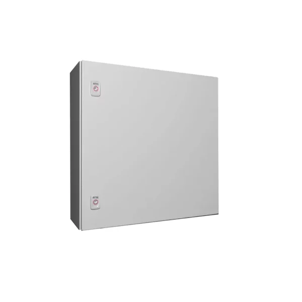 AX Gabinete mural de chapa de acero 1P 600Hx600Wx210Dmm RAL7035 IP66 NEMA 4
