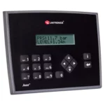 PLC+HMI textual 2 lineasx 16 caracteres+Teclado 6DI (2xHSC) 4DO (PNP)