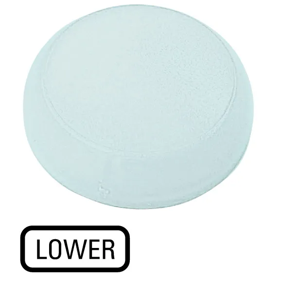M22-XL-W-GB18 RMQ-Titan Lente para luz piloto Diseño-Plano color Blanco -LOWER-