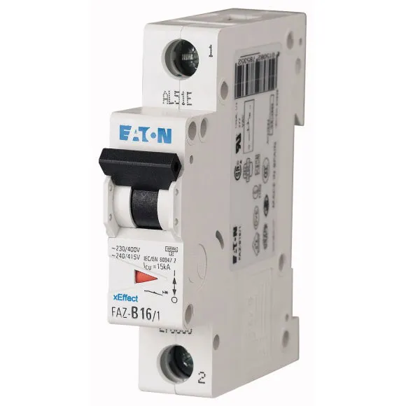 FAZ-Z20/1 xEfect Interruptor termomagnético (ITM) 1P 20A 10kA Curva Z