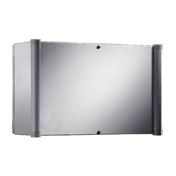 CP Cajas de mando con asas laterales de chapa de acero 380Hx600Wx210Dmm RAL7035