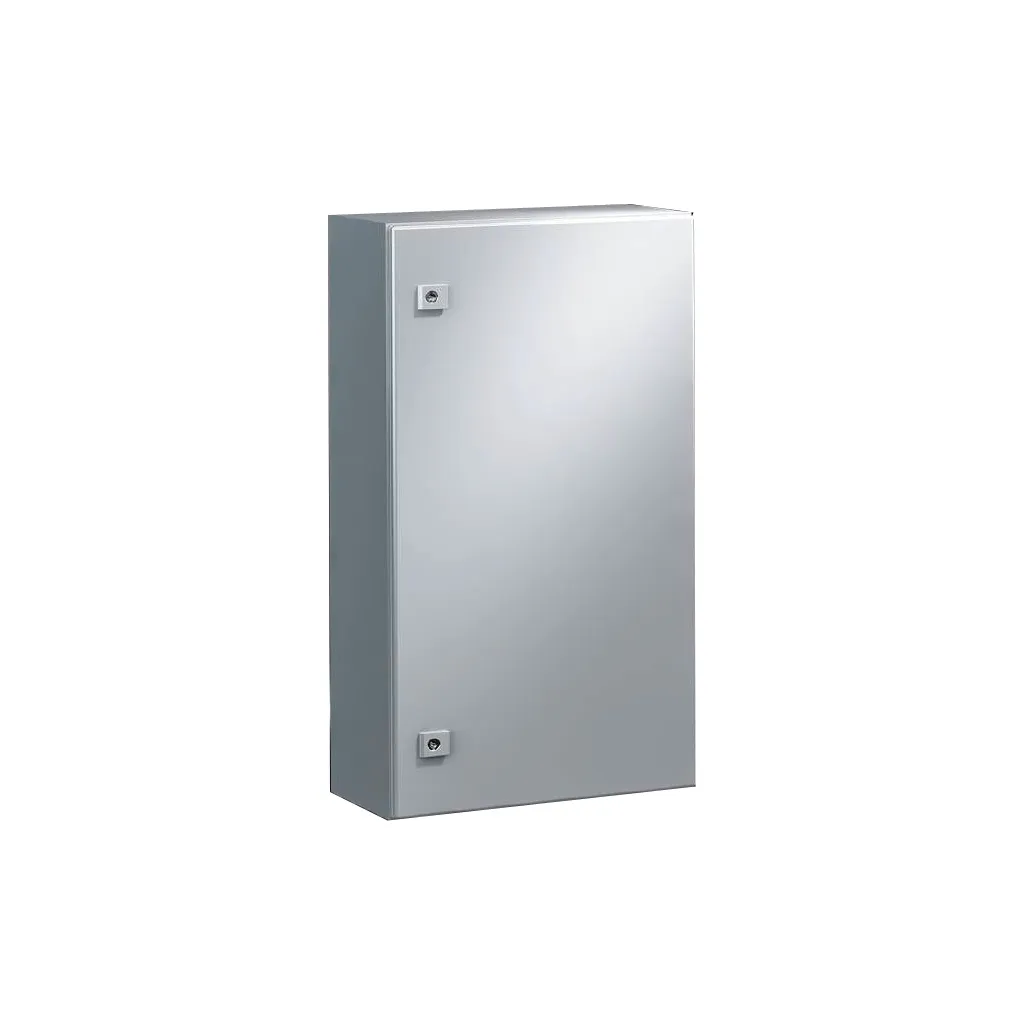 AE Gabinete mural de chapa de acero 1P 800Hx400Wx300Dmm RAL7035 IP66 NEMA 4