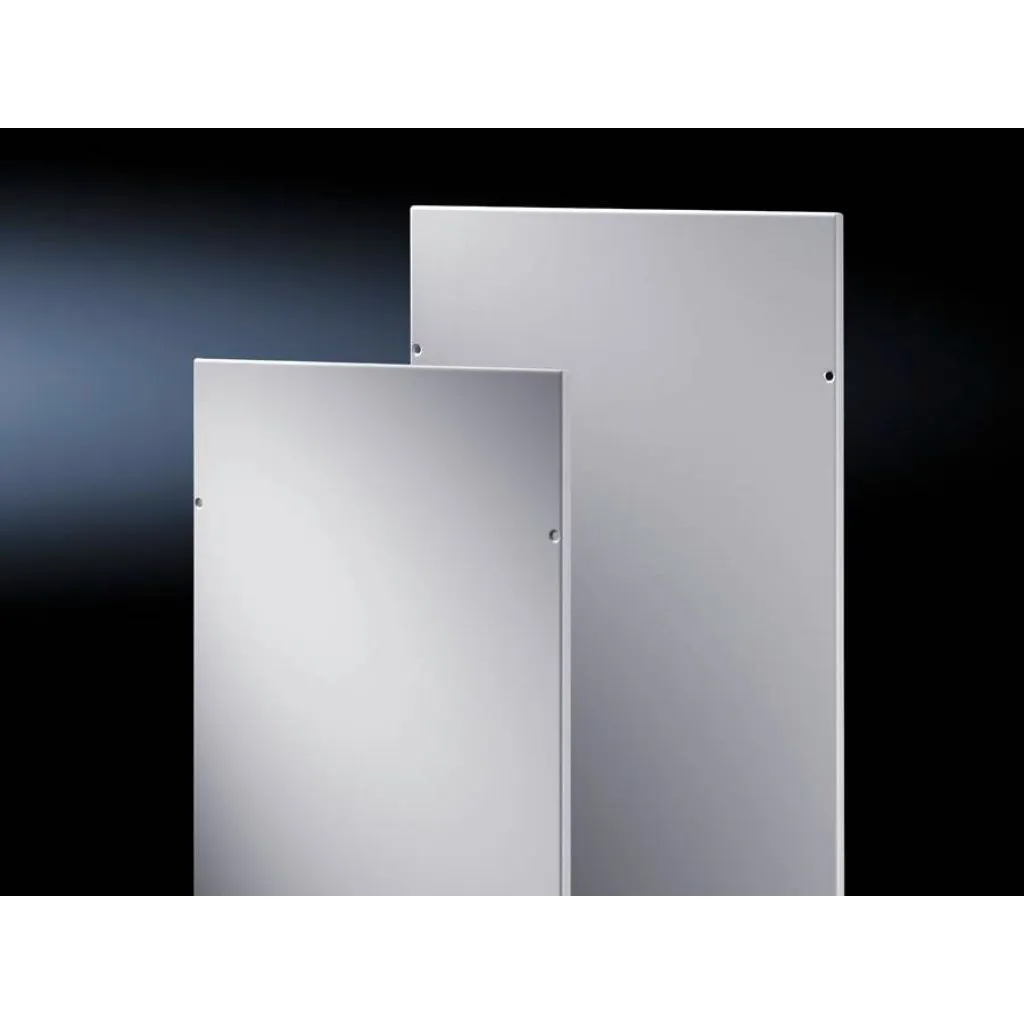 TS Laterales atornillables de chapa de acero 2000Hx1000Dmm 2 piezas RAL 7035
