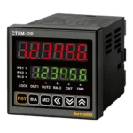 CT6M-2P4 Contador/Timer LED 6dígitos 72WX72H 1NA+1NANC + 3xNPN 100-240VCA