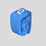 CLI C 1-3 BL/SW 6 CD Señalizador de cable en rollo 16-12AWG -6- Azul 500Pz