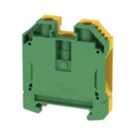 WPE 35 Clema para tierra 35mm² 12-2AWG 800VCA Verde-Amarillo