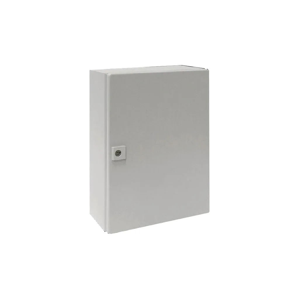 EB E-Box Caja pequeña de chapa de acero 400Hx300Wx155Dmm IP66 RAL7035