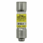 LOW PEAK FUSIBLE ACCION RETARDADA CLASE CC 10X38MM 3A 600VCA 200KA