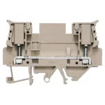 WTD 6/4 FF Clema de paso para medición 6mm² 20-8AWG 41A 630VCA Beige