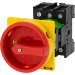 P1-32/V/SVB Interruptor principal Maneta roja 3P 32A montaje riel IP65.