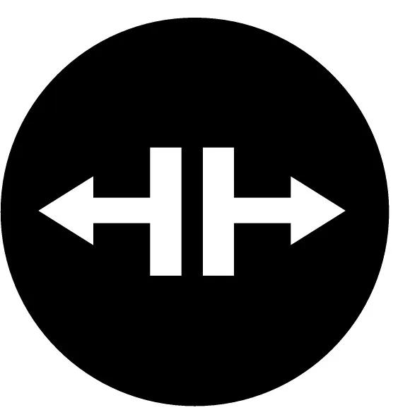 M22-XDH-S-X13 RMQ-Titan Placa para Botón D-Saliente Negro Símbolo -LOOSEN-