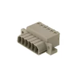 STV S 10 TS Conector macho de potencia para PCB 10P Paso 7mm 180° Gris