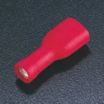 Terminal tipo faston hembra aislado compl 6.3X0.8 0.5-1.5mm² 22-16AWG 100pz Rojo