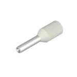 H0,75/12 W Terminal tipo ferrul aislado 12L 0.75mm² 18AWG W-Blanco 500PZ