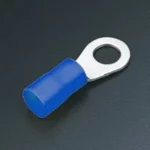 Terminal tipo ojillo aislada 1.5-2.5mm² 16-14AWG M3 1/8″ 100pz Azul