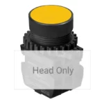 S3PR-P1Y Botón pulsador redondo saliente 30mm momentáneo amarillo
