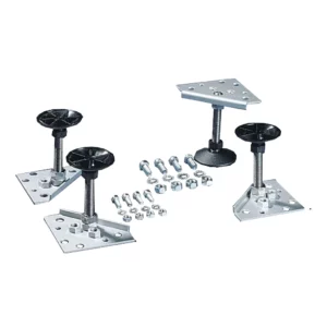 SO Pies de nivelación M16 de acero inoxidable AISI304 Para TS 4pz