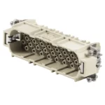 HDC HD 64 MC Inserto macho para señales C/Crimpada 64P+PE 10A 250V Grupo 8