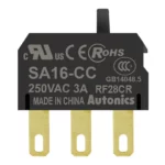SA16-CC Block de contacto singular NANC 3A 250VCA para botonería 16mm
