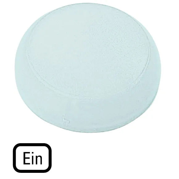 M22-XL-W-D6 RMQ-Titan Lente para luz piloto Diseño-Plano color Blanco -EIN-