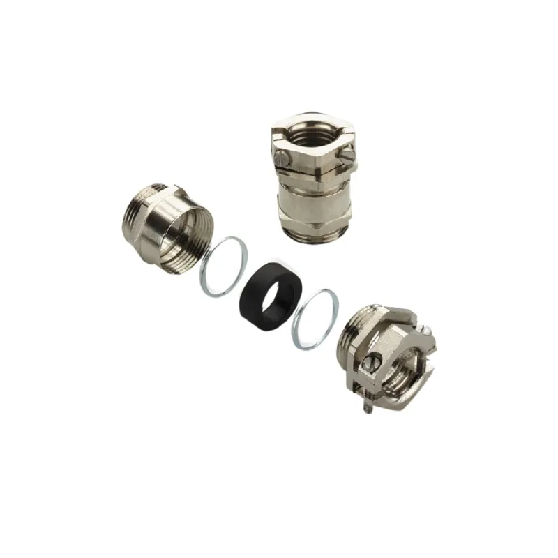 VG 11-MS54 Conector glandula de latón niquelado PG11 8-10mm IP54
