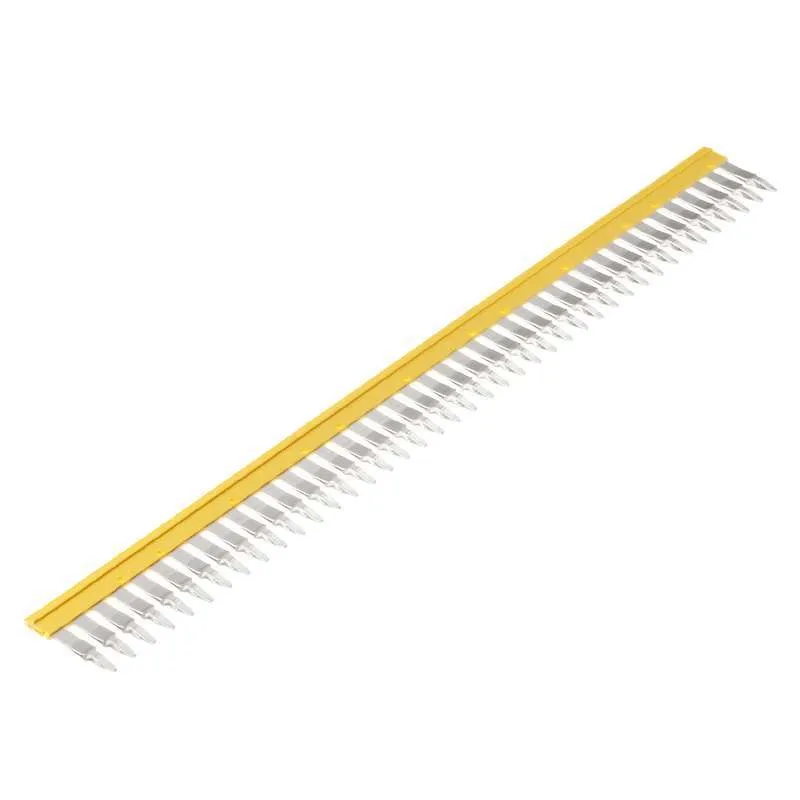 ZQV 4N/41 Puente enchufable amarillo de 41 polos para la Serie-A de 4 mm²