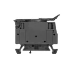 WSI 4 Clema portafusible europeo 4mm² 30-12AWG 6.3A 500VVCA Negro