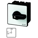 P3-100/E Interruptor ON-OFF Manija negra 3P 100A para empotrar IP65