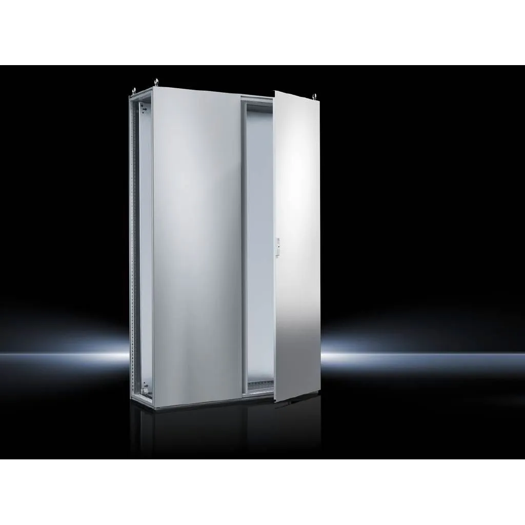 TS8 Armario de chapa de acero 2200Hx1200Wx600Dmm 2 Puertas IP55 NEMA 12 RAL7035