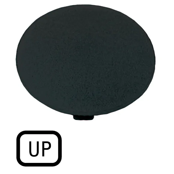 M22-XDP-S-GB3 RMQ-Titan Placa para Botón tipo Hongo color Negro -UP-