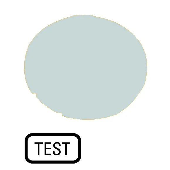 M22-XDL-W-GB9 RMQ-Titan Lente para Botón Diseño-Plano color Blanco -TEST-