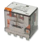 Relevador de potencia 14 pines 24VAC 4CO 4NA4NC AgNi 12A 250V