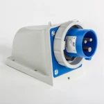 Clavija mural 16A 2P+T 230VCA 6h Azul IP66-IP67